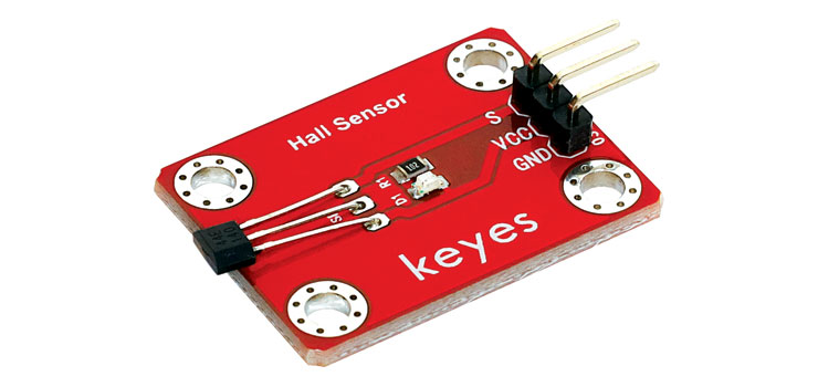 44E Hall Effect Magnetic Sensor Breakout Module