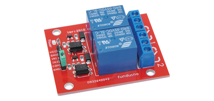 5V 2 Channel Relay Module