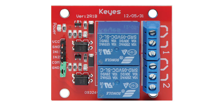 5V 2 Channel Relay Module