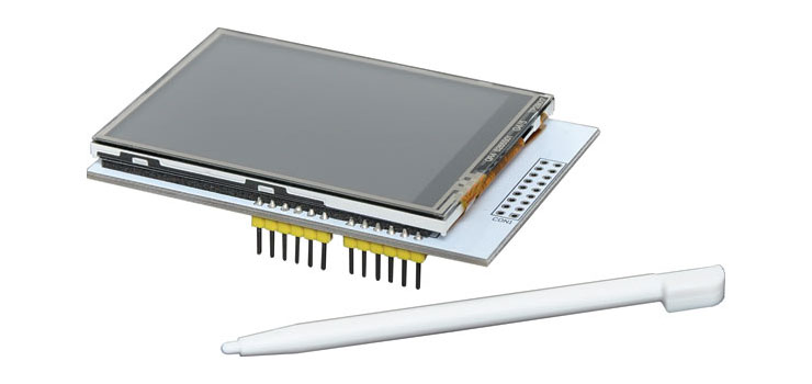 2.8" TFT Touch Shield for Arduino with Resistive Touch Screen