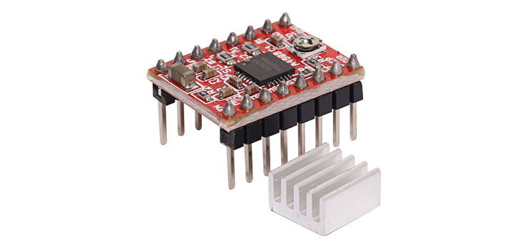 A4988 Stepper Motor Driver With Heatsink