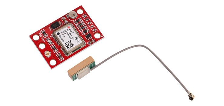 NEO-6M GPS Breakout Module with Antenna