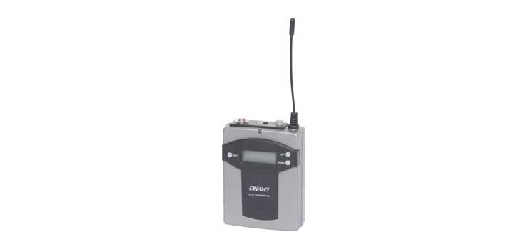 UHF Wireless Beltpack Transmitter 640-664Mhz 96 Channel