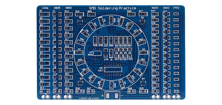 Soldering SMD Components Practice Board Kit