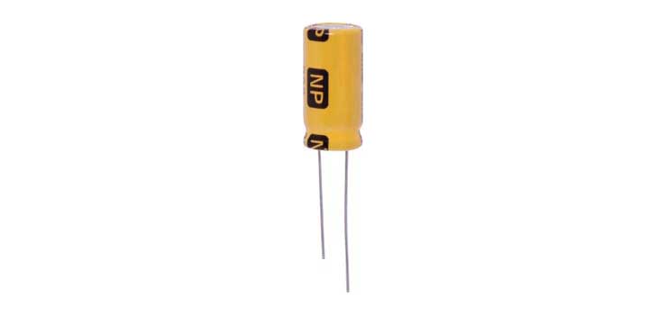 220uf 50V PCB Bipolar Capacitor
