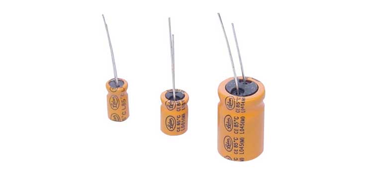 3.3uf 50V PCB Bipolar Capacitor