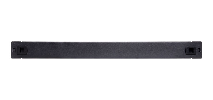1U / 1RU Snap In Steel 19" Rack Blanking Panel