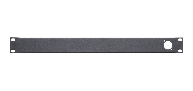 1U 1 Way 'D' Series Connector 19" Patch Panel 
