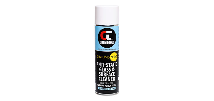 Ground Zero Anti-Static Glass & Surface Cleaner Aerosol 400g