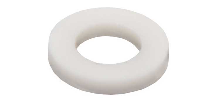 Natural Nylon Washer Pk 12