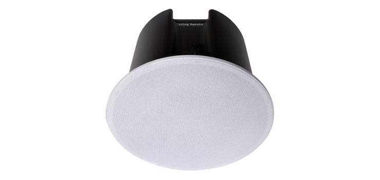165mm (6.5") 60W 100V/8 Ohm Backbox Fastfix Ceiling Speaker