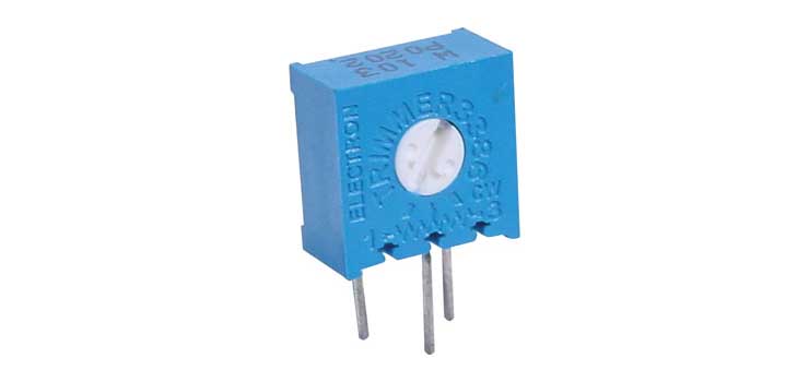 100K Side Adjust 3386H Style Sealed Cermet Trimpot 