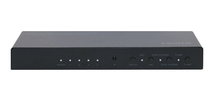 18Gbps 4 Way HDMI Switcher