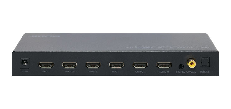 18Gbps 4 Way HDMI Switcher