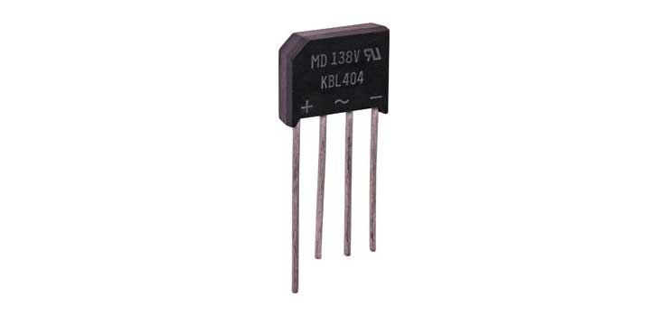 KBL404 400V 4A Plastic Bridge Rectifier