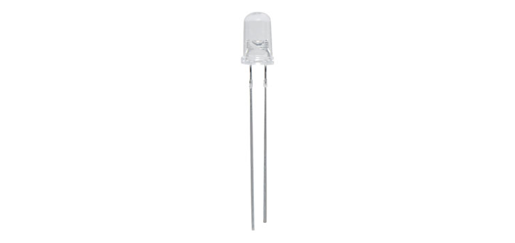 Orange 1800mcd 5mm LED