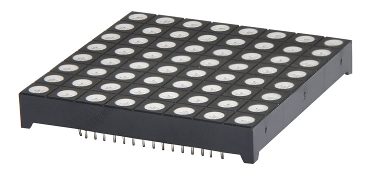 8x8 RGB LED Matrix Display