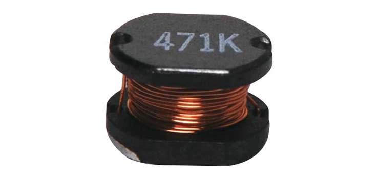 100&microH SMD Inductor Pk5