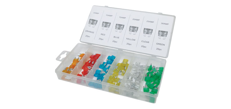 Mini Blade Fuse Pack 120pc