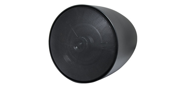 30W 100V Line Pendant Ceiling Speaker Black